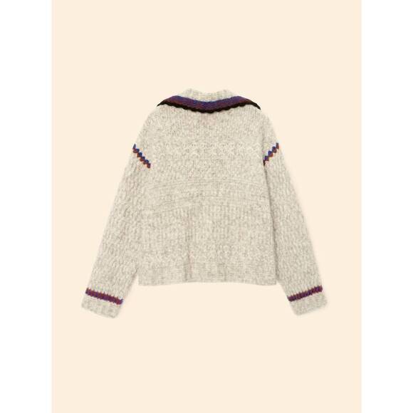 NEW XIRENA beatrice cozy sweater in gris - Picture 5 of 5